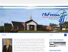 Tablet Screenshot of mcfmbc.com